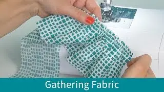 Gathering Fabric with the Baby Lock Jubilant