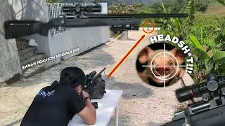 LONG RANGE TEST REMINGTON 700 TITANIUM BIGGAME 6000Psi❗SIAP LIBAS HAMA BABI BESAR...