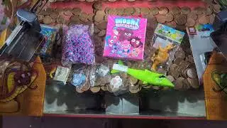 Pharaohs Golden Tickets Coin Pusher At Stardust Amusements