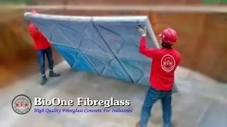 TANGKI PANEL WATER STORAGE TANK FRP ROOF TANK FIBER PANEL TANK FIBERGLASS