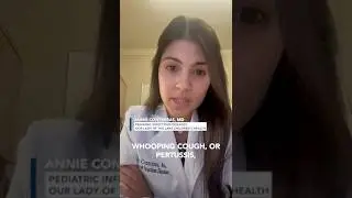 Whooping Cough Outbreak: What Parents Need to Know | Dr. Annie Contreras Explains #shorts