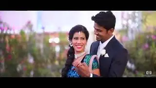 Arun with Sneha Wedding Reception Candid Highlights Teaser