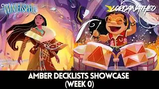 Набор 11: Демонстрация колод Amber (Неделя 0) / Disney Lorcana