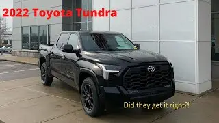 2022 Toyota Tundra SR5 Review/Walk-around | Did they get it right?!