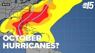 How often do October hurricanes hit SC?