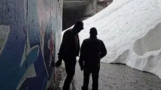 Donner Lake Old Train tunnels May 2025