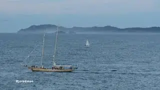 Sail Training Ship HELENA departs A Coruña [4K]