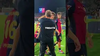 Rashford really sees Hansi Flick like a father after his first match at Barcelona. 😳🥹