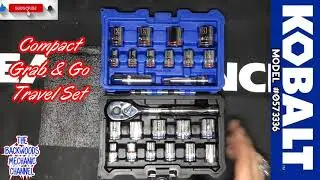 KOBALT Компактный набор инструментов Grab & Go 3/8 дюйма для привода из 24 предметов #0573336 #86748 Lowes #Обзор