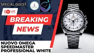 Novit&agrave; Omega Speedmaster White Puntata live!