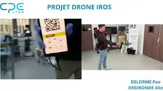DEGIRONDE Alix DELORME Pao, Projet IROS CPE Lyon, Pilotage de dr&ocirc;ne