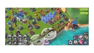 How to Beat Super Deffensive Base in Boom Beach (No Boost)! (Ultimate Strategy Guide)! #29