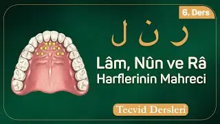 L&acirc;m, N&ucirc;n ve R&acirc; Harflerinin Mahreci | Tecvid Dersleri 6