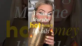TESTING NEW MORPHE PLUMPING LIP OILS!🔥🌶️