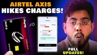 Airtel Axis RuPay Credit Card Devaluation 😡 | New Charges 2025! Full Update⚠️