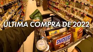 ÚLTIMAS COMPRAS DE SUPERMERCADO EM 2022 | $214 DOLARES EM COMPRA PRO FIM DE ANO NOS EUA