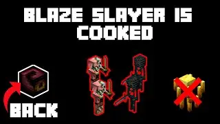 Возможно, Blaze Slayer мертв (Hypixel Skyblock)