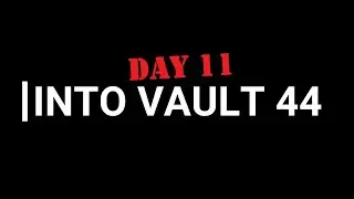 Into Vault 44 | Day 11| Part 1