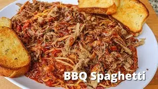 BBQ Spaghetti Recipe | Memphis Style Barbecue Spaghetti with Pulled Pork