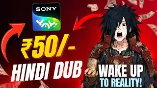 ₹50 vs ₹500000 Hindi Dub Challenge💀 Sony yay MADARA UCHIHA Hindi Dubbing | Poor vs Rich Hindi Anime👀