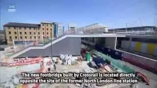 Crossrail Shorts: New Custom House footbridge opens to the public
