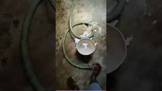 Hospital RCC Overhead water tank cleaning demo #tankcleaning