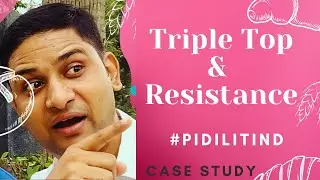 Pidilite Industries Chart Analysis | Renko Triple Top Pattern & Resistance Zone Case Study