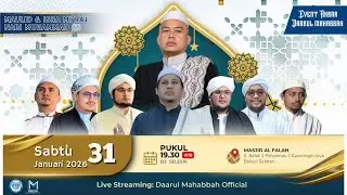 LIVE MEMPERINGATI ISRA MI'RAJ MAJLIS DAARUL MAHABBAH I MASID AL FALAH KAYURINGIN BEKASI