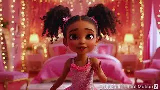 💎 Black Diamond Glam   Pixar Bedroom Dance ✨#PixarStyle #BlackDiamondGlam #LuxuryBedroom #Fairy 1