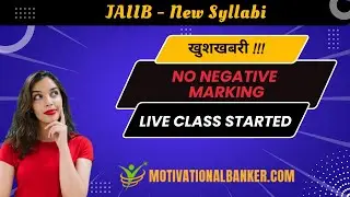 JAIIB - No negative Marking