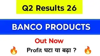 Banco Products Q2 Results | Banco Products Results | Banco Products Share Latest News