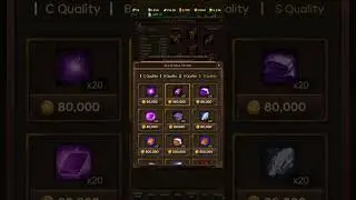 Idle Game - Everybody's RPG - Crafting - Sword Level 19 and 20