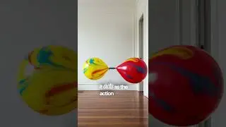 Rocket Balloon Demonstration: Exploring Newton's Third Law and Rocket Propulsion