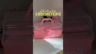 This toolbox is perfect for a crocheter 💕 #crochet #amigurumi #gift #crocheting #art #temu