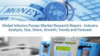 Infusion Pumps Market Research Report Upto 2022