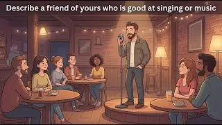 IELTS Speaking Part 2 - Describe a friend of yours who is good at singing or music