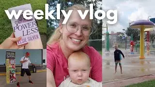 exploring our new town, yo-yos & kindergarten, and finishing 2 books! || WEEKLY READING VLOG #1
