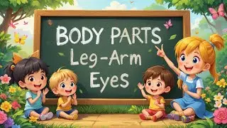Body - Parts of body - Learn English for kids - English educational video | @cocorhymesandtales