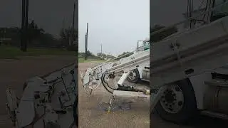 Altec Digger Truck repairs.