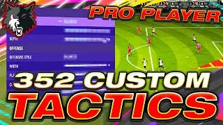 BEST FIFA 21 NEW PATCH 352 CUSTOM TACTICS - FIFA 21 ULTIMATE TEAM BEST TACTICS AND INSTRUCTIONS
