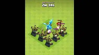 Deadly Air Defense Vs All Air Troops (excluded super troops) - COC