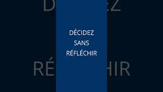 Arr&ecirc;tez de r&eacute;fl&eacute;chir : votre corps a d&eacute;j&agrave; pris la d&eacute;cision (Damasio)