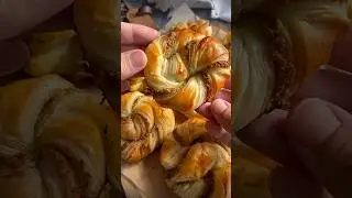 Pistachio Puff Pastry 🥐 #shorts #puff #pastry #viral