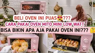 SHOPEE HAUL PERALATAN DAPUR ‼️ | CARA PAKAI OVEN MITO MO 20 LOW WATT DAN MURAH