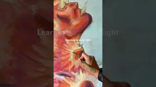 Always wanted to try 💡 #artshorts #painting #art #oilpainting #artistpainting #artoftheday #light