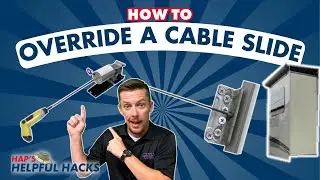 How To Manually Retract Your Cable RV Slide