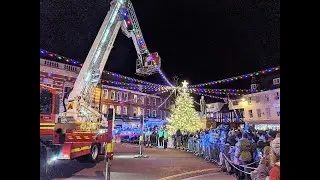 Santa Claus came to Romsey 2021!