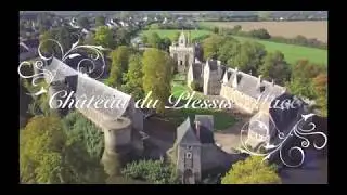Ch&acirc;teau du Plessis-Mac&eacute; Longuen&eacute;e-en-Anjou 2K (Dji Mavic Pro Drone)