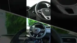 New Nissan Magnite vs Renault Kiger 2021 - Interior #shorts #magnite #kiger #nissan #renault