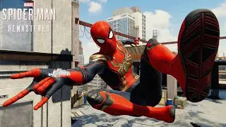 Spider-Man Remastered PC - Hybrid Suit Free Roam Gameplay